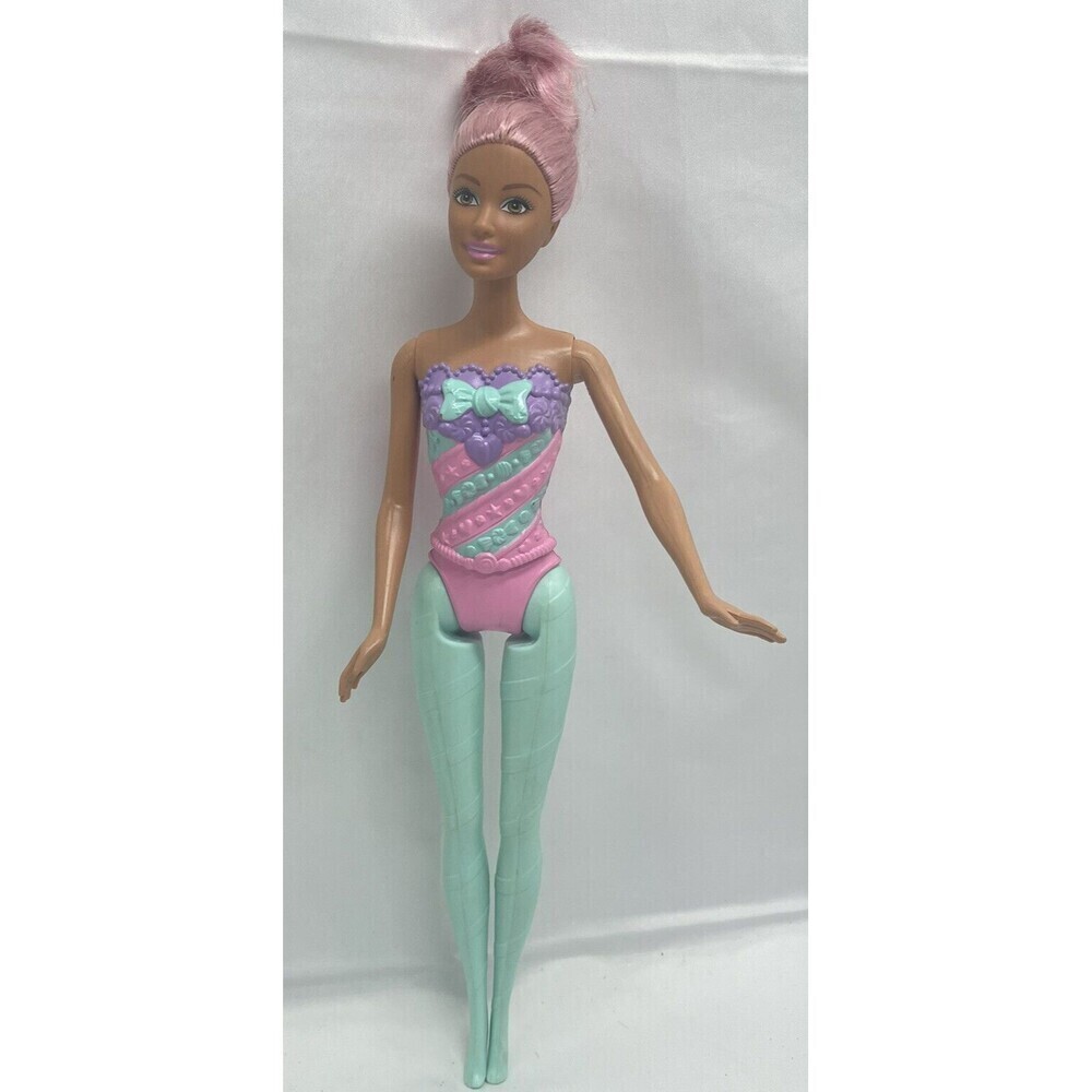 BARBIE DREAMTOPIA FAIRY CANDY FASHION DOLL/wings PINK HAIR Mattel
